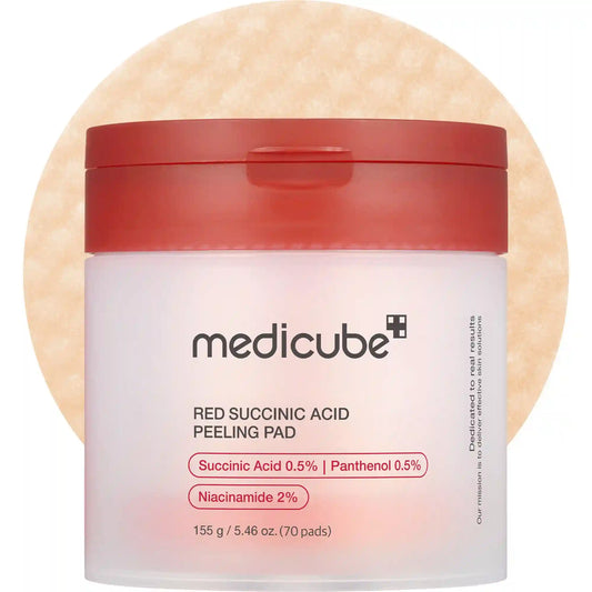 Red Succinic Acid Panthenol Pads