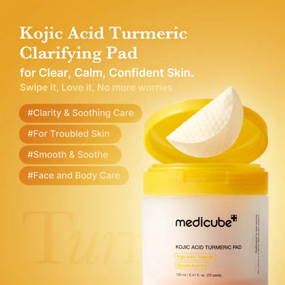 [Subscr.] Kojic Acid Turmeric Toner Pad