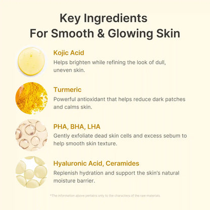 Kojic Acid Turmeric Body Peel Shot
