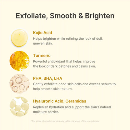 Kojic Acid Turmeric Peel Shot
