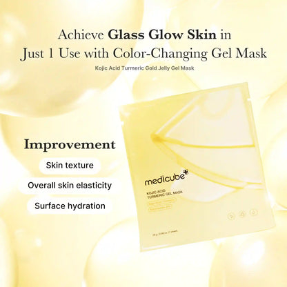 [GIFT] Kojic Acid Turmeric Gold Jelly Gel Mask 1EA