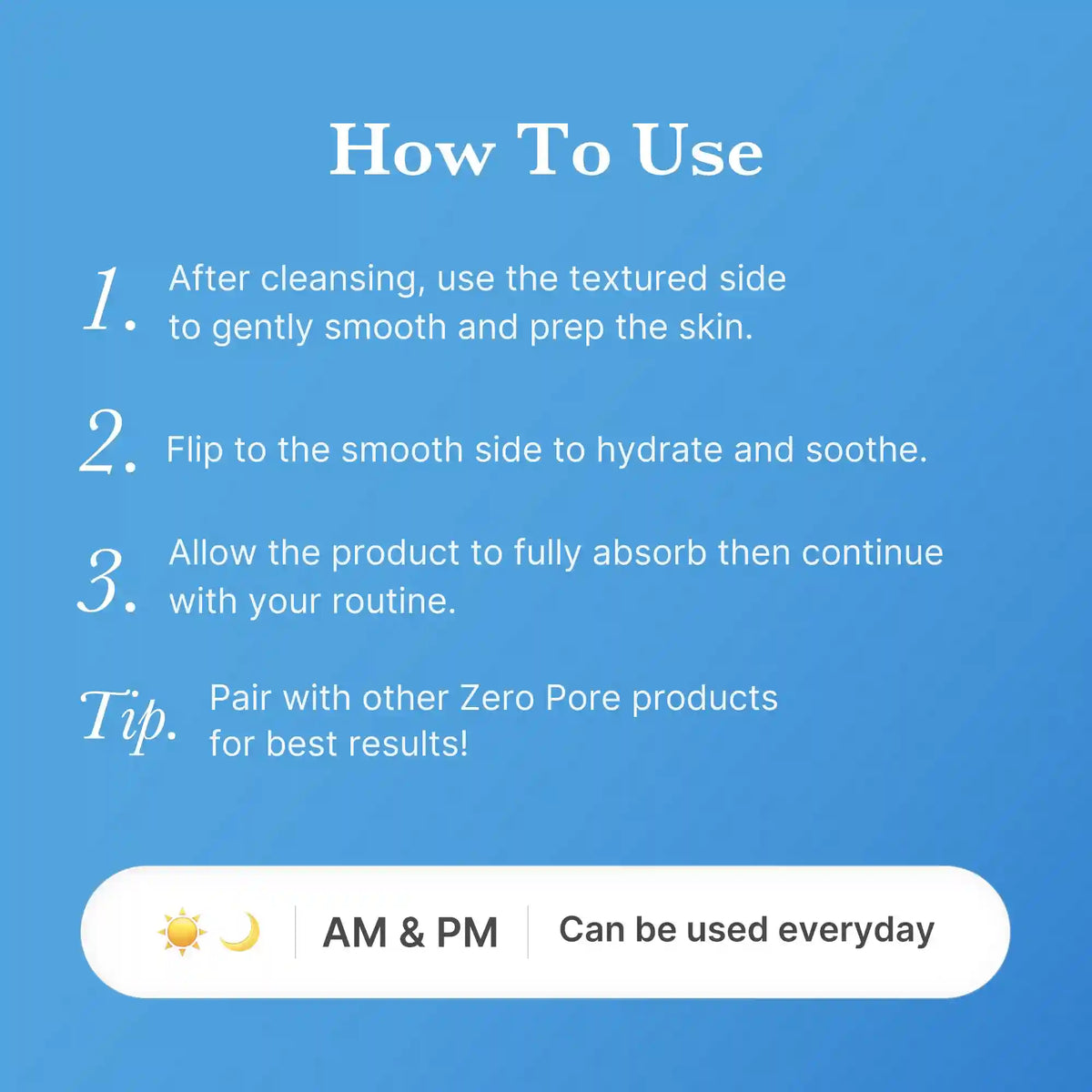Zero Pore Madecassoside Pads (Mild)