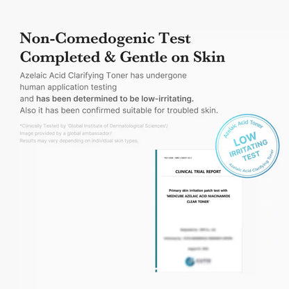 Azelaic Acid Niacinamide Clarifying Toner