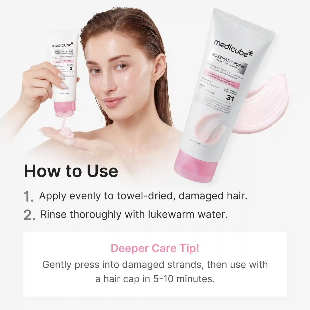 Rosemary PDRN Damage Care Hair Mask
