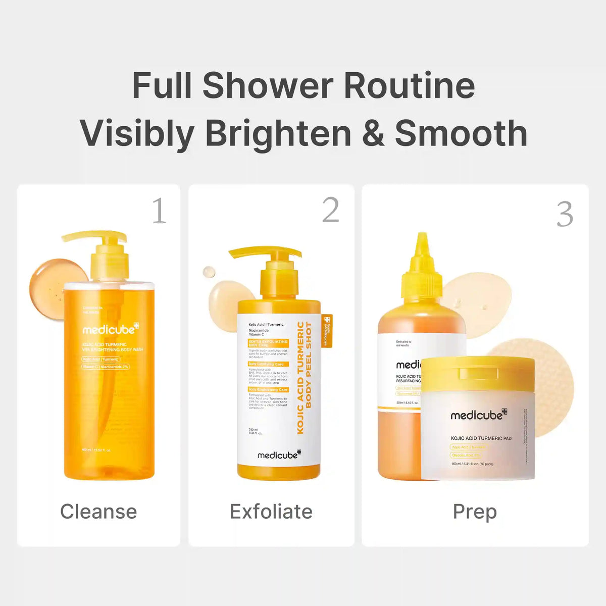 Kojic Acid Turmeric Brightening Body Wash