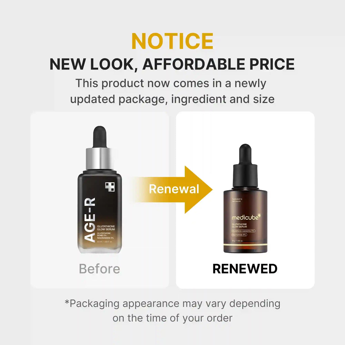 [Subscr.] AGE-R Glutathione Glow Serum