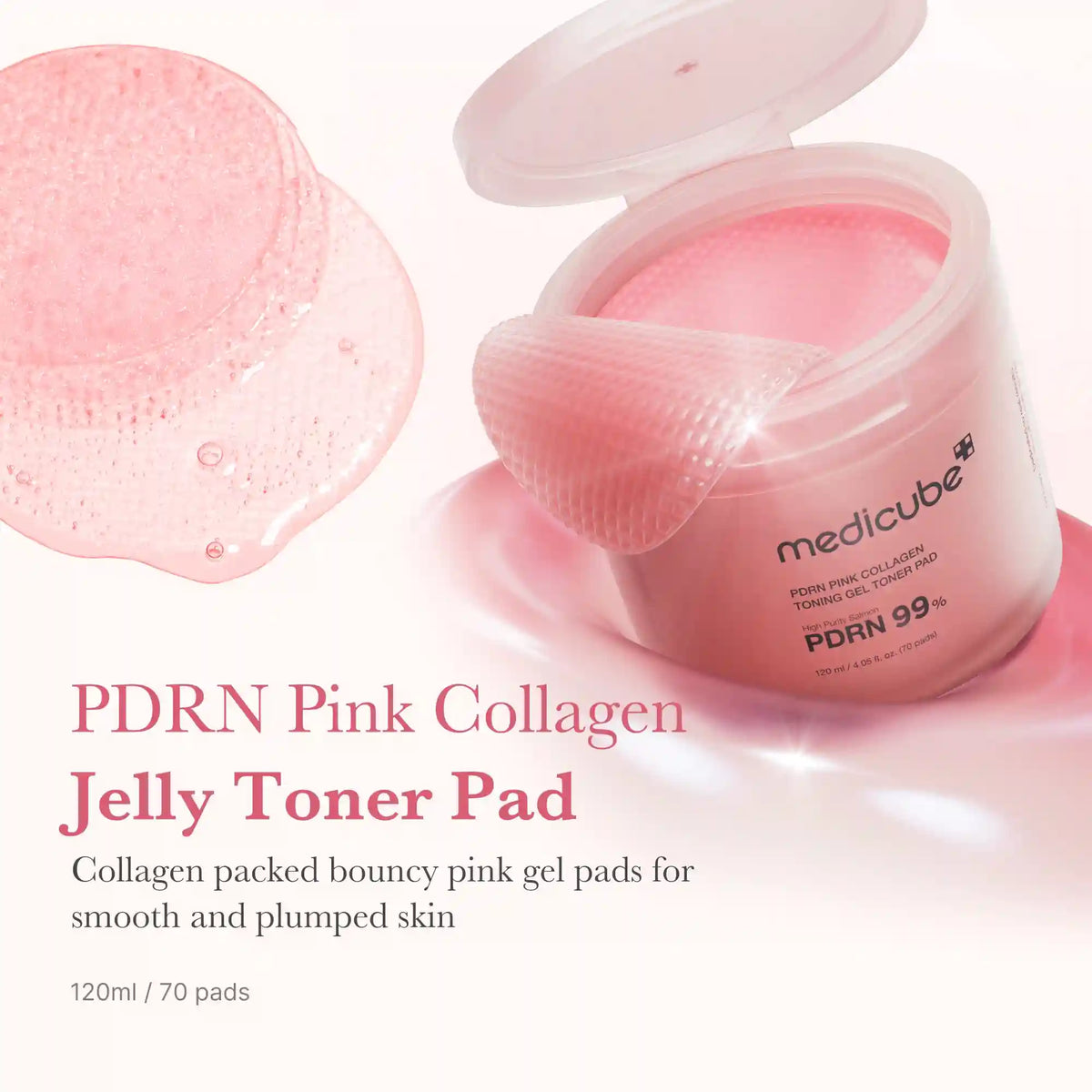 [GIFT] PDRN Pink Collagen Gel Toner Pad