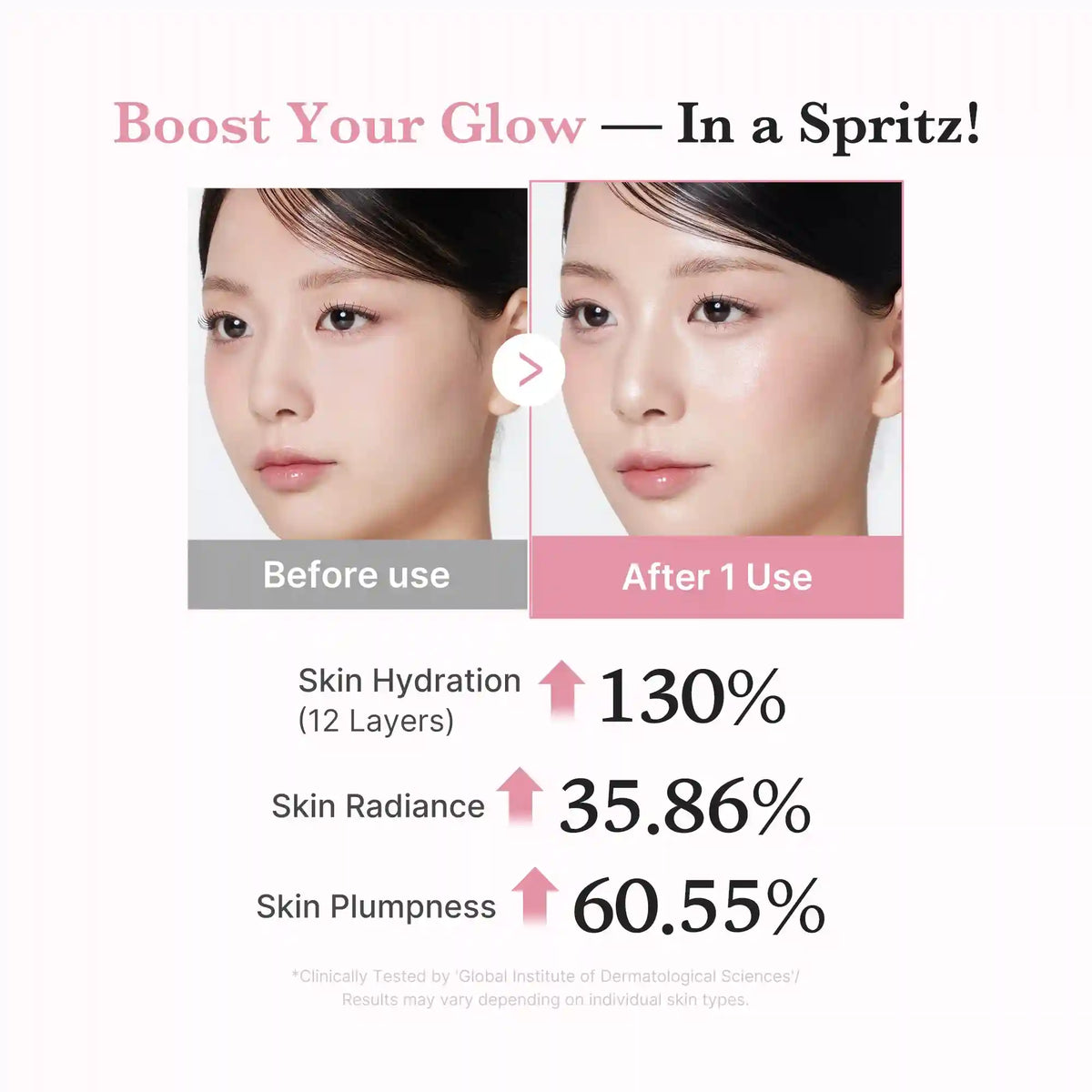 PDRN Pink Collagen Glow Jelly Mist Serum