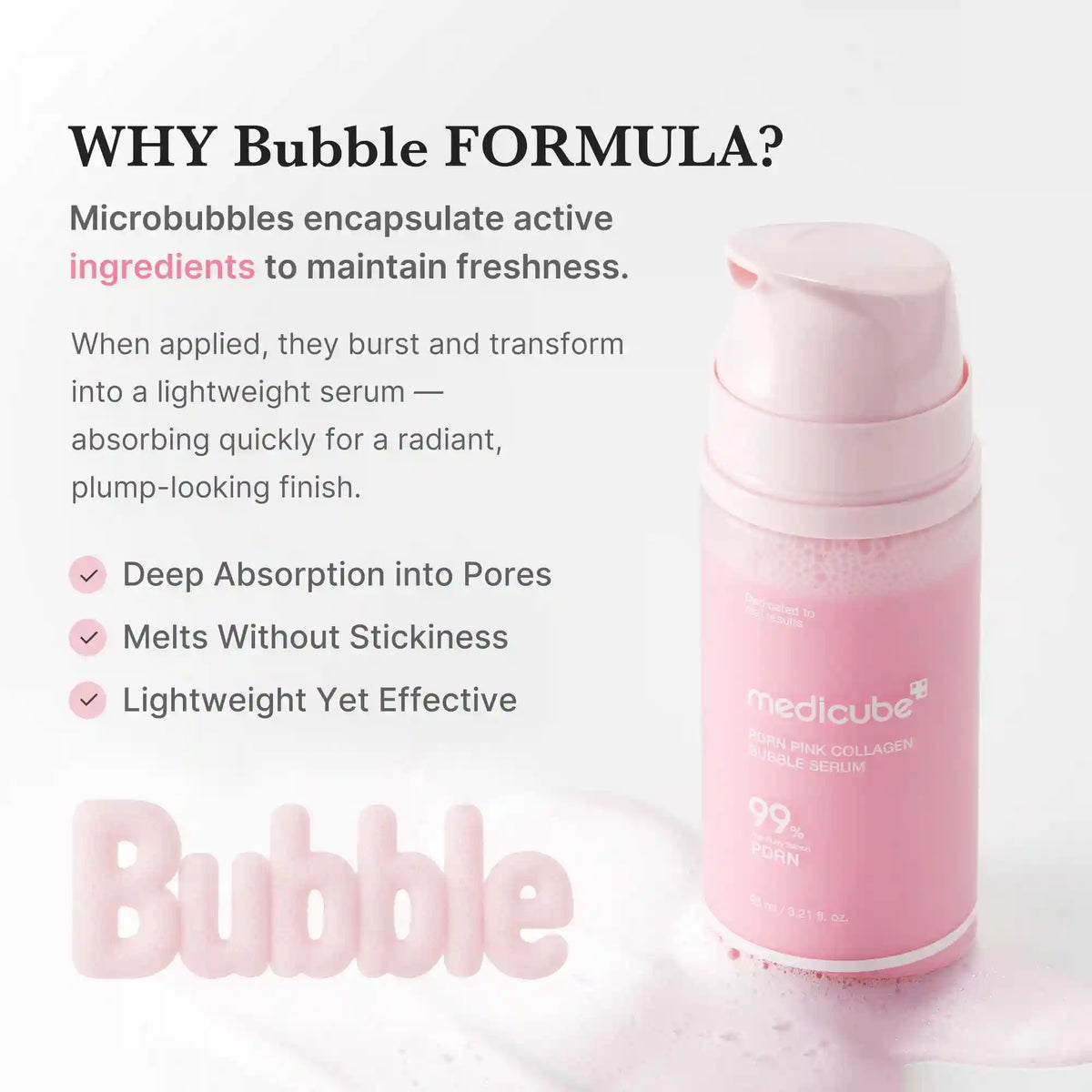 [GIFT] PDRN Pink Collagen Bubble Serum