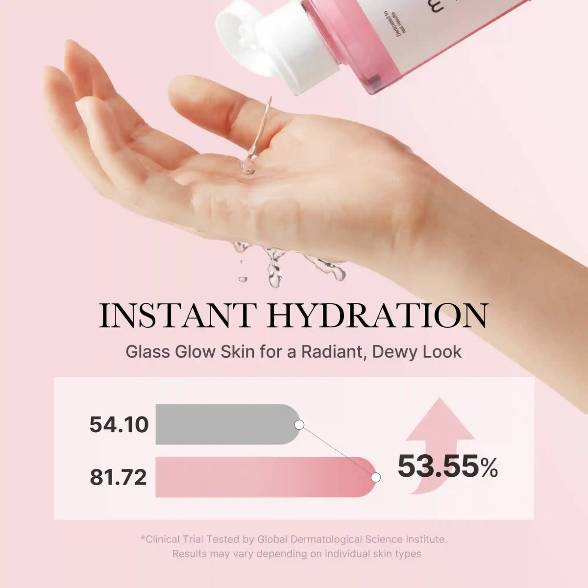 No.1 Best Glass Glow Set Pink