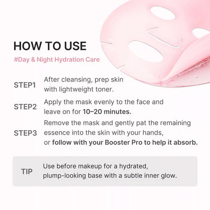 PDRN Pink Peptide Ampoule Mask