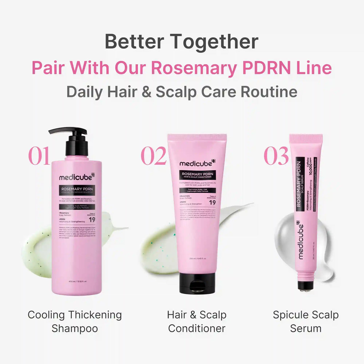 Rosemary PDRN Cooling Thickening Shampoo