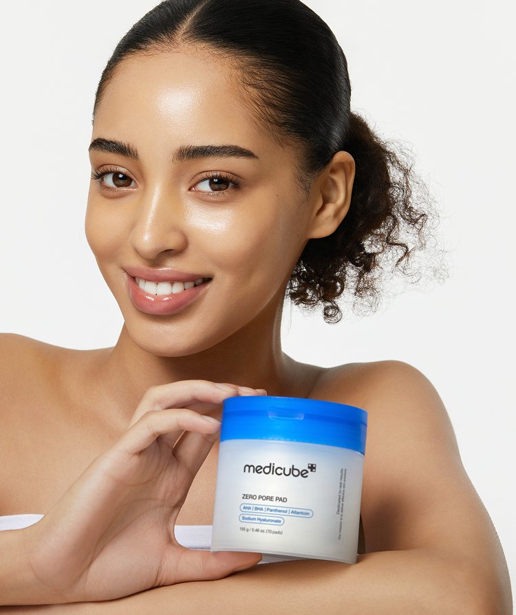 K-BEAUTY #1 pore pads, simple and easy care for smaller-looking pores