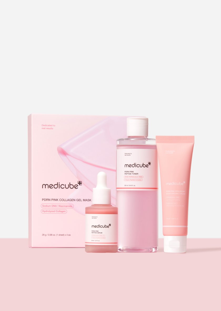 Pink PDRN Line skincare collection