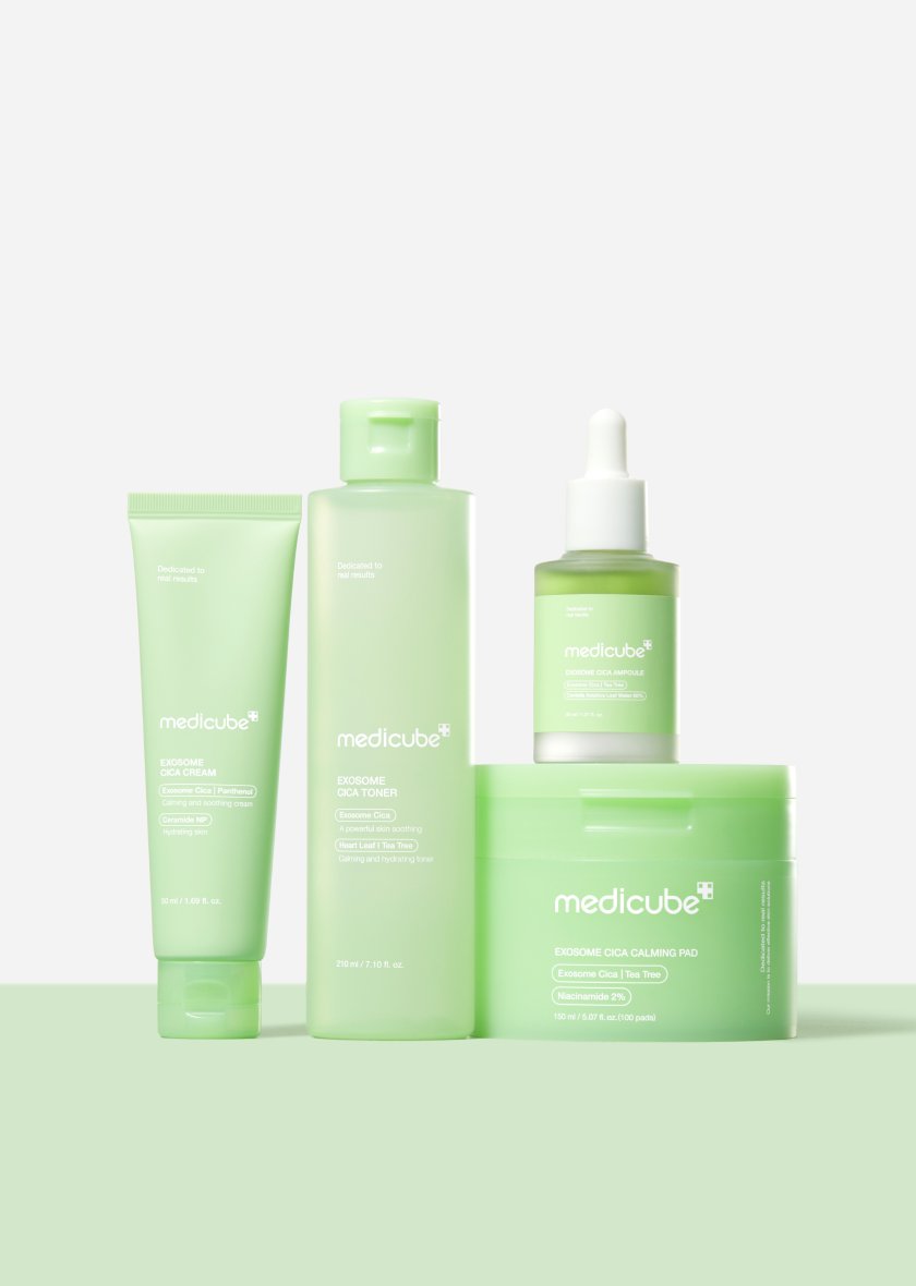 Exosome Cica Line skincare collection